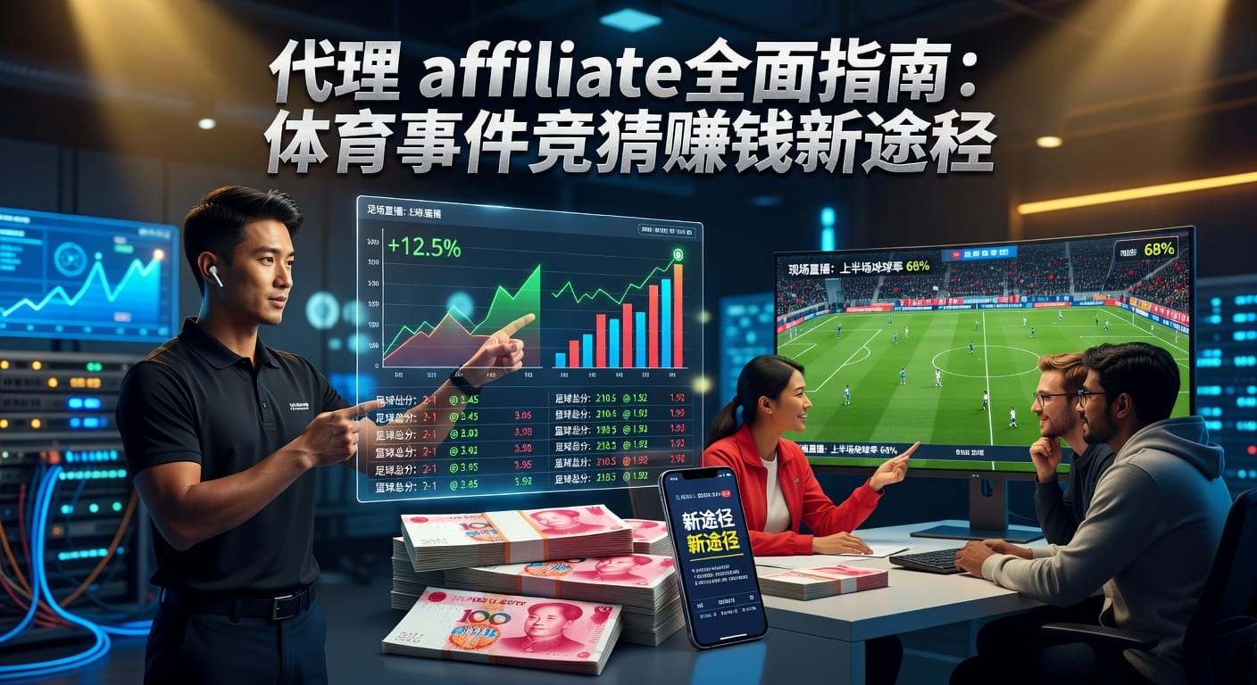 体育博彩代理 affiliate：盈利之道与平台选择 (2026年)