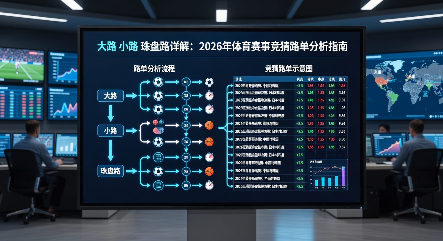 大路小路珠盘路：资深玩家视角下的足球盘口博弈之道