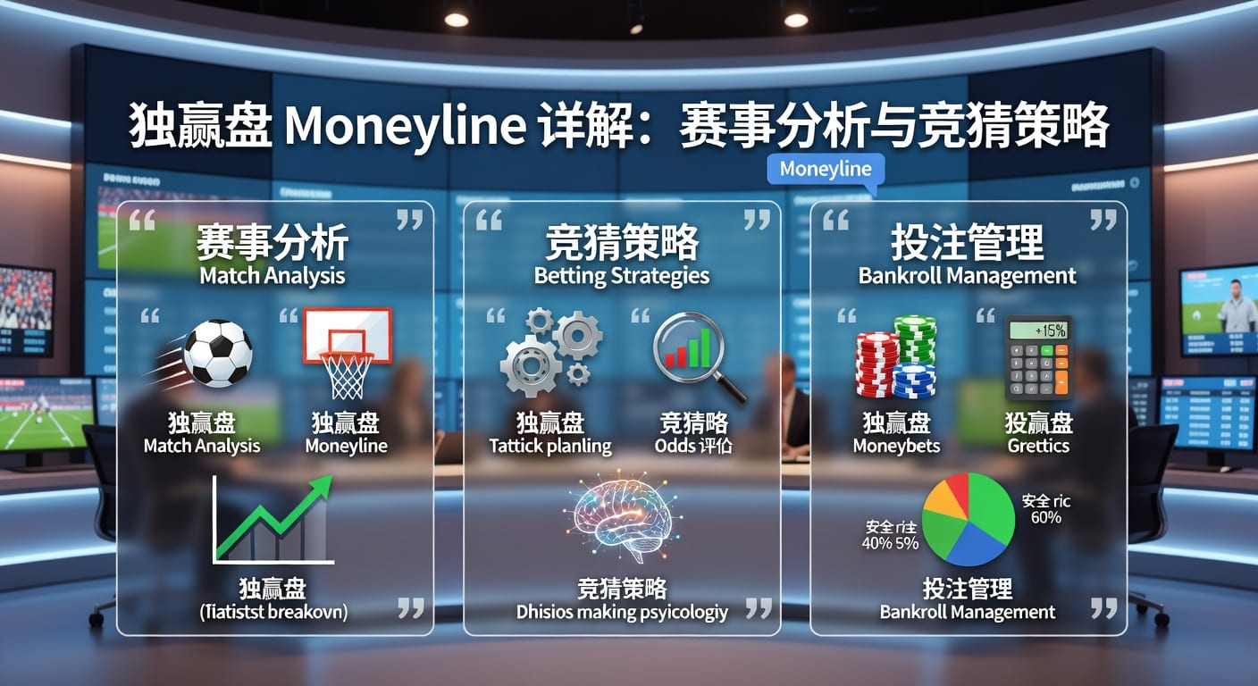 独赢盘 moneyline：胜负盘解读与投注技巧