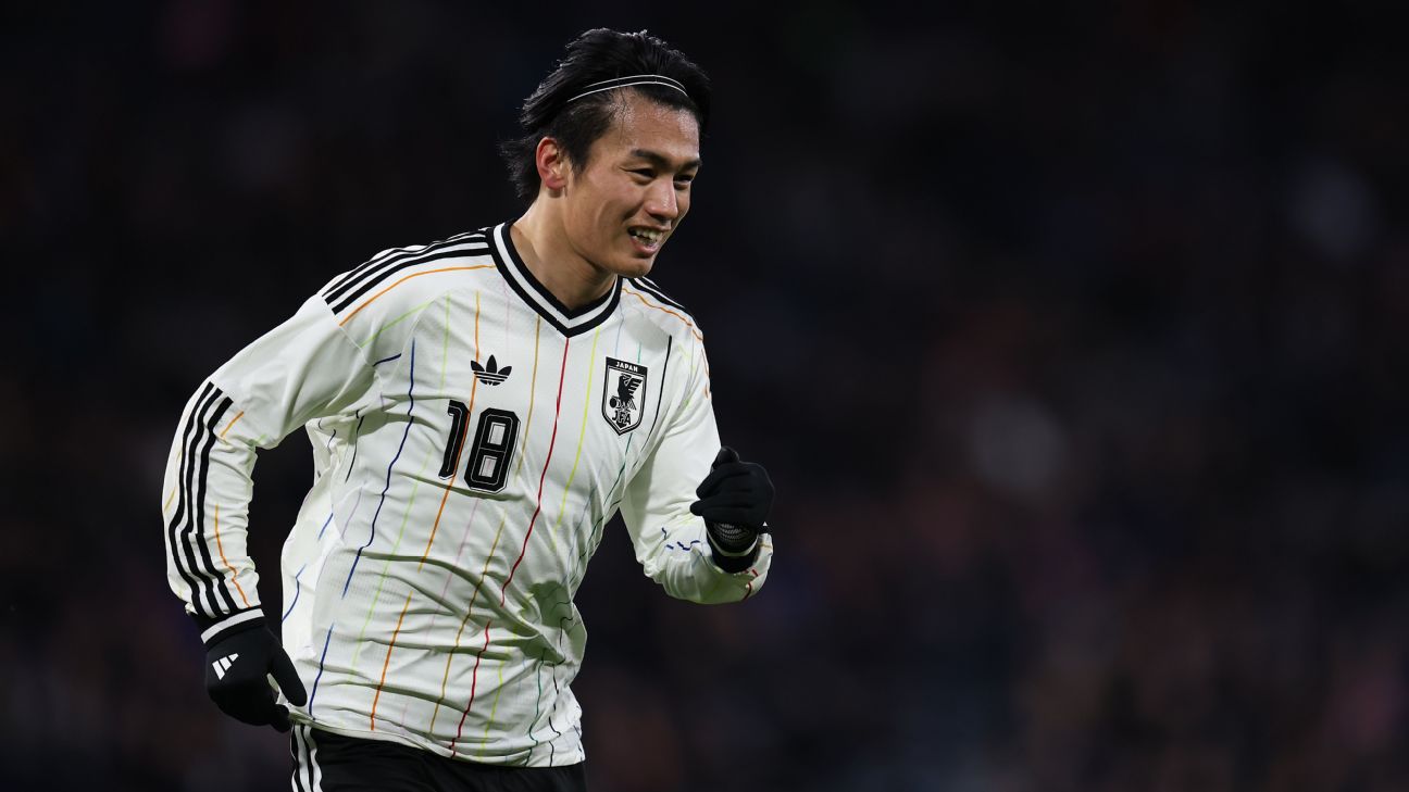 上田绫世领衔日本锋线，世界杯首战荷兰成关键考验